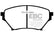 EBC 01-03 Mazda Miata MX5 1.8 (Sports Suspension) Yellowstuff Front Brake Pads