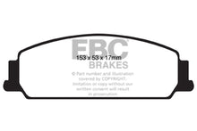 Load image into Gallery viewer, EBC 08-10 Pontiac G8 3.6 Yellowstuff Front Brake Pads