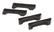 Prothane 68-87 GM Small Block Radiator Isolators - Black