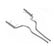 MBRP 11-14 Ford Mustang GT 5.0L Dual Split Rear Race Version T409 3in Cat Back Exhaust System