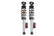 M1R Reservoir Loaded Struts | Adjustable Height | Rear | 2 Inch | Ford Bronco (21-26)