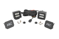 LED Light Kit | Ditch Mount | 2" Black Pair | Spot Pattern | Ford Bronco (21-26)