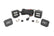 LED Light Kit | Ditch Mount | 2" Black Pair | Spot Pattern | Ford Bronco (21-26)