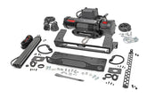 High Winch Mount | All Models | 12000S | 20 Inch Black Single Row LED | Ford Bronco (21-26)