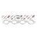 Brian Tooley Racing BTR GEN V EXHAUST MANIFOLD GASKET BTR-57093