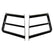 Westin 19-21 Chevrolet Silverado 1500 HDX Modular Grille Guard - Black