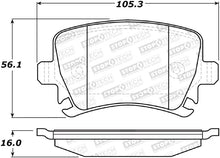 Load image into Gallery viewer, StopTech Performance 08-13 Audi S3 Rear Brake Pads