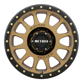 Method MR305 NV 20x9 +18mm Offset 8x6.5 130.81mm CB Method Bronze/Black Street Loc Wheel