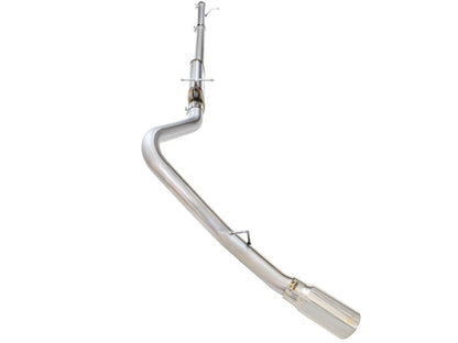 aFe Power MACHForce XP Exhaust 3in-3.5in Stainless Steel Single Side Exit Cat-Back with Polished Tip 99-04 Ford F-250 V8 5.4L/6.8L | 49-43076-P