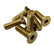 NRG Steering Wheel Screw Upgrade Kit (Conical) - Chrome Gold