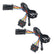 Oracle Jeep JL/Gladiator JT Oculus Bi-LED Projector Headlights - Amber/White Switchback