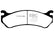 EBC 02 Cadillac Escalade 5.3 (Akebono rear caliper) Extra Duty Front Brake Pads