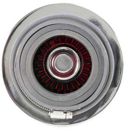 K&N Universal Air Filter | Round Tapered, 4in Flange, 5.5in Tall | RG-1001RD