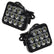 Oracle Rear Bumper LED Reverse Lights for Jeep Wrangler JL - 6000K
