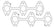 Cometic Dodge Cummins 5.9L 24V/24VCR .040in MLS (2) 3 Port Exhaust Gasket