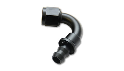 Vibrant -6 AN Push-On 120 Degree Hose End Elbow Fitting | 6061 Aluminum | 22206