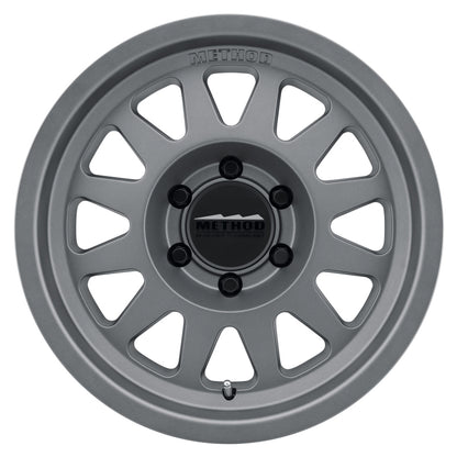 Method MR704 17x8.5 6x5.5 +0mm Matte Titanium | MR70478560800
