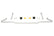 Whiteline 08+ Subaru WRX Hatch / 08-09 Subaru STi Rear 24mm Swaybar-XX heavy duty Blade adjustable