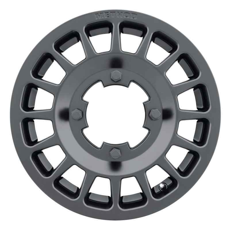 Method MR407 Bead Grip 15x6 / 5+1/51mm Offset / 5x4.5 / 77mm CB Matte Black Wheel