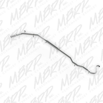 MBRP 1989-1993 Dodge 2500/3500 Cummins 4WD ONLY Turbo Back Single Side Exit T409 Exhaust System | S6150409