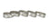 Vibrant 2.5in. O.D. Titanium Pie Cuts - Bag of 5