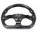 NRG Carbon Fiber Steering Wheel (320mm) Flat Bottom w/Shiny Black Carbon