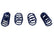 Ford Racing 2015-2017 Mustang GT350 Lowering Springs