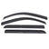 AVS 04-12 Chevy Colorado Ext. Cab Ventvisor Outside Mount Window Deflectors 4pc - Smoke