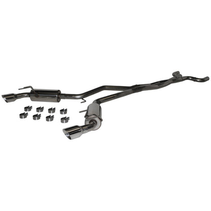 MBRP 2010-2015 Chev Camaro V6 3.6L Dual Cat Back Round Tips (11 Conv. MUST purchase mbrpAD1710) | S7020409