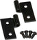 Kentrol 76-06 JEEP CJ/Wrangler YJ/TJ Lower Door Hinge Pair - Powdercoat Black