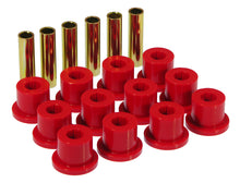 Load image into Gallery viewer, Prothane 67-87 GM Rear Spring &amp; Shackle Bushings (w/ 1.5in Bushings) - Red