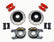 Wilwood D154 P/S P-B Kit Drilled-Red Chevy C-10 2.42 Offset 5-lug