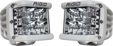 Rigid Industries D-SS - Spot - Set of 2 - White Housing