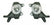 Belltech DROP SPINDLE SET 83-97 NISSAN P/U & HRDBODY