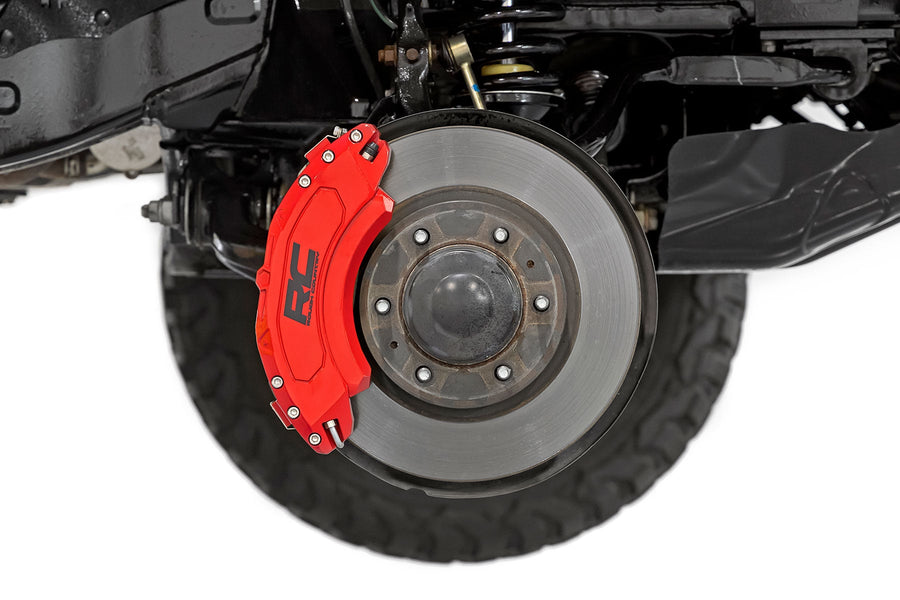 Caliper Covers | Rear | Red | Mech Brake | Ford Expedition/F-150/Raptor