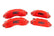 Caliper Covers | Front and Rear | Red | Chevy/GMC 2500HD/3500HD (20-26)