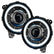 Oracle Jeep JL/Gladiator JT Oculus Bi-LED Projector Headlights - Amber/White Switchback