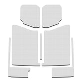 DEI 20-22 Jeep Gladiator JT 4-Door Boom Mat Complete Headliner Kit - 7 Piece - White