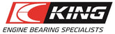 King Honda B18C1/B18C5 16V (Predoweled for Alum Rods) Perf Coated Rod Bearing Set- Size STD