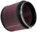 K&N Universal Rubber Filter 6in Flange ID / 7.5in OD / 6in Height / Round Straight