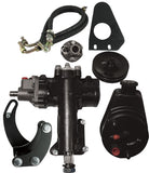 Borgeson Power Steering Conversion Kit.; 55-57 Chevy Car; 1in Double D Column; SBC; FMM 999010