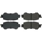 PosiQuiet 08 Accord Sedan EX/EX-L / 01-03 Acura CL / 99-04 RL / 99-08 TL / 04-09 TSX Front Brake Pad