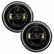 Oracle 7in High Powered LED Headlights - Black Bezel - ColorSHIFT - BC1