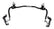 Ridetech 58-64 Chevy Impala MUSCLEbar Sway Bar Rear