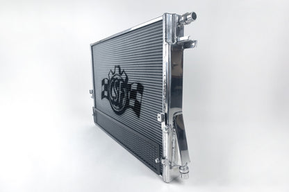 CSF Heat Exchanger with Rock Guard — 2020-2026 Toyota GR Supra & BMW G-Series | B48/B58, 2-Row 42mm | 8154