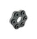 Torque Solution BMW Solid Billet Driveshaft Flex Disc (Guibo) 96mm w/ 12mm Bolts (M12 Fitment)