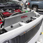 Wehrli 13-18 Cummins Fabricated Aluminum Radiator Cover - Gloss White