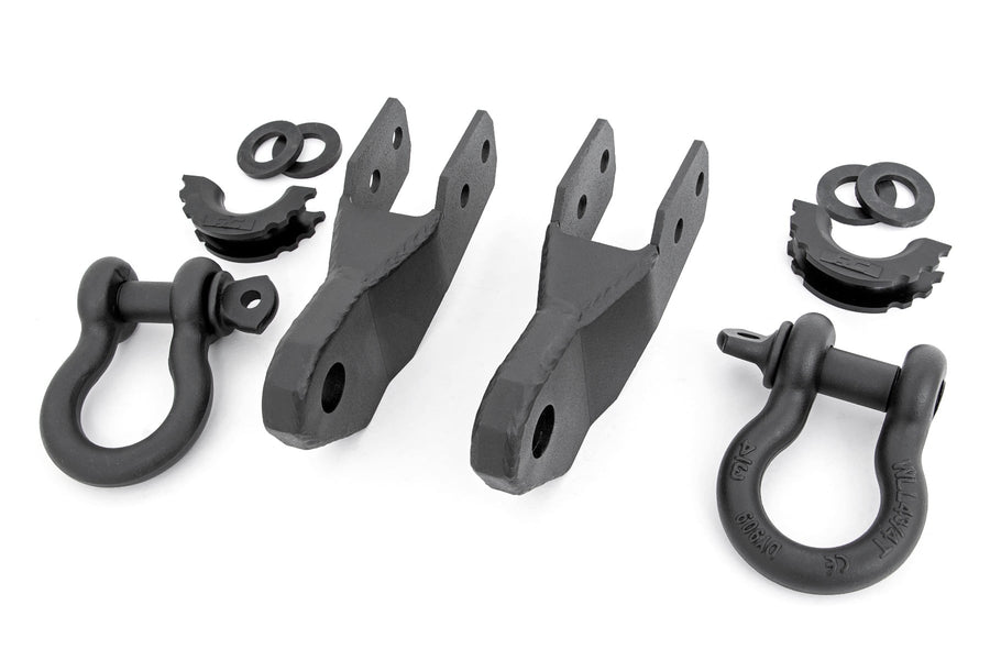 Tow Hook to Shackle Bracket | D-Ring Combo | Chevy Colorado 2WD/4WD (15-22)