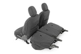 Seat Covers | Front and Rear w/ Armrest | Jeep Wrangler Unlimited 4WD (18-26)