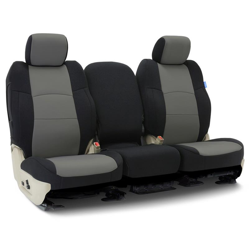 OPEN BOX Coverking CSC2A1CH9656 Neosupreme Front 40/20/40 Bench Custom Fit Seat Cover for 2015-2019 Silverado 2500HD 3500HD